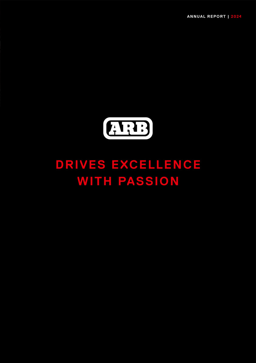 ARB 4x4 Accessories - ARB 2024 Annual Report - Page 2-3