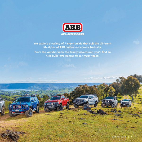 ARB 4x4 Accessories - ARB Ford Ranger Persona Brochure - Page 4-5