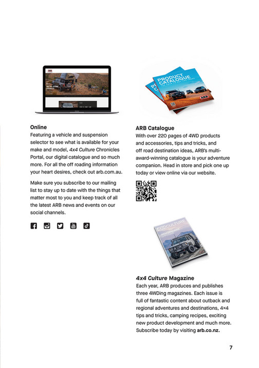 ARB 4x4 Accessories - ARB NZ Product Catalogue - Page 6-7