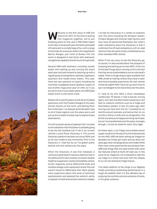 ARB 4x4 Accessories - ARB 4X4 Culture - Issue 48 - Page 6-7