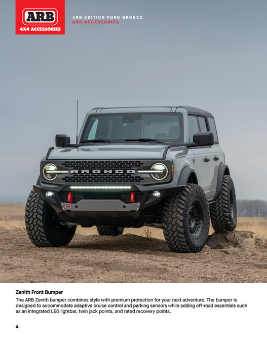 ARB 4x4 Accessories - Bronco Brochure DSi - Page 4-5