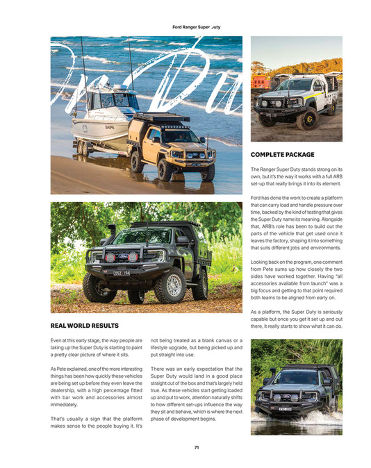 ARB 4x4 Accessories - 4x4 Culture Issue 69 - Page 70-71