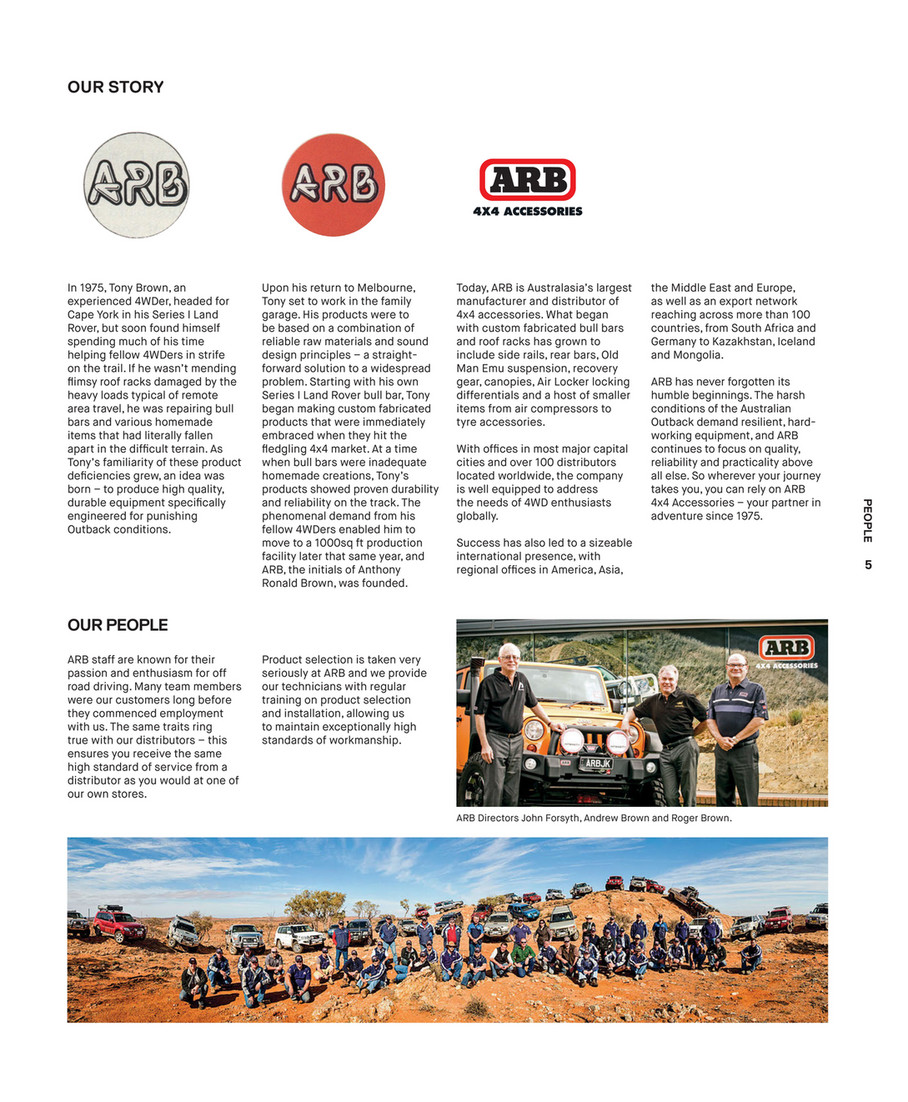 ARB 4x4 Accessories - ARB International Product Catalogue - 2015