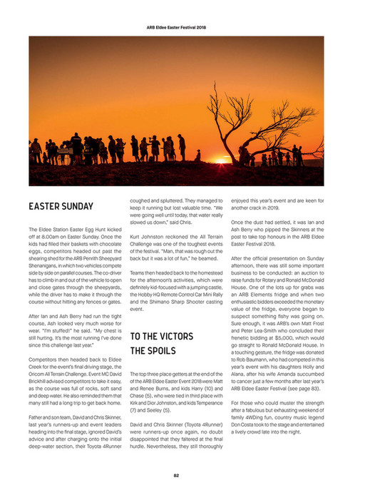 ARB 4x4 Accessories - ARB 4x4 Culture Issue 52 - Page 82-83