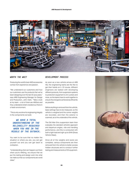 ARB 4x4 Accessories - ARB 4x4 Culture Issue 52 - Page 28-29