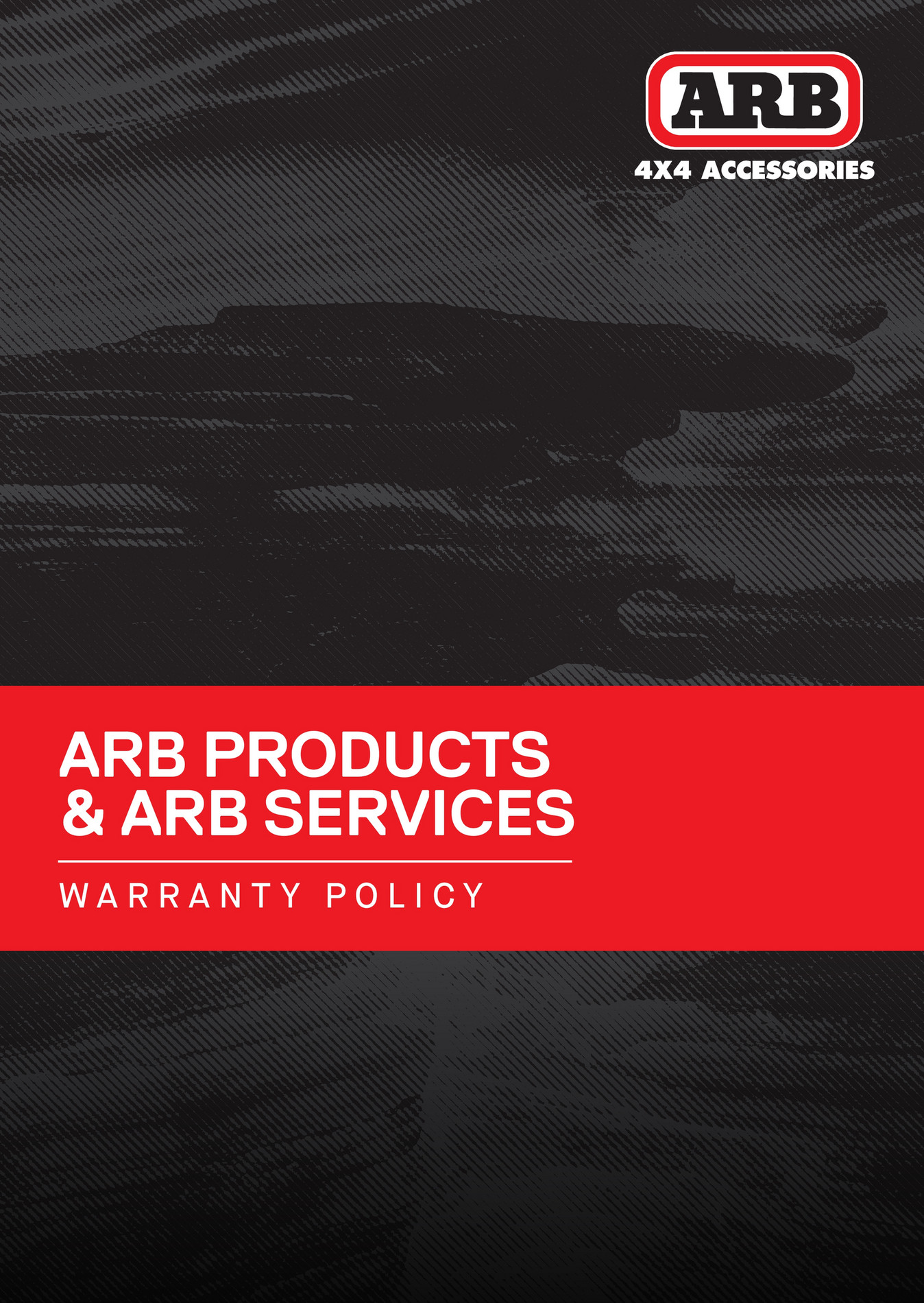 ARB 4x4 Accessories ARB Warranty Booklet Page 1
