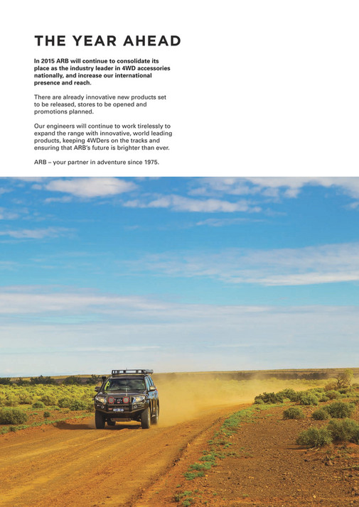 ARB 4x4 Accessories - 2014 ARB Corporation Ltd. Annual Report - Page 44-45