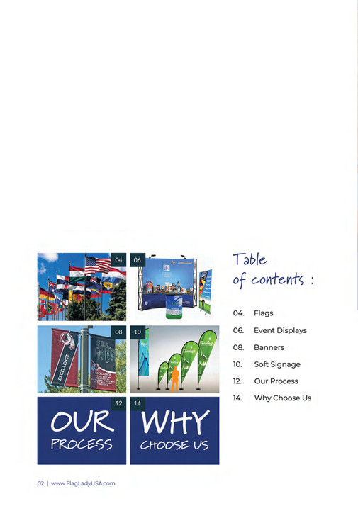 Custom Flags, Banners, Soft Signage & Display Products FlagLadyUSA