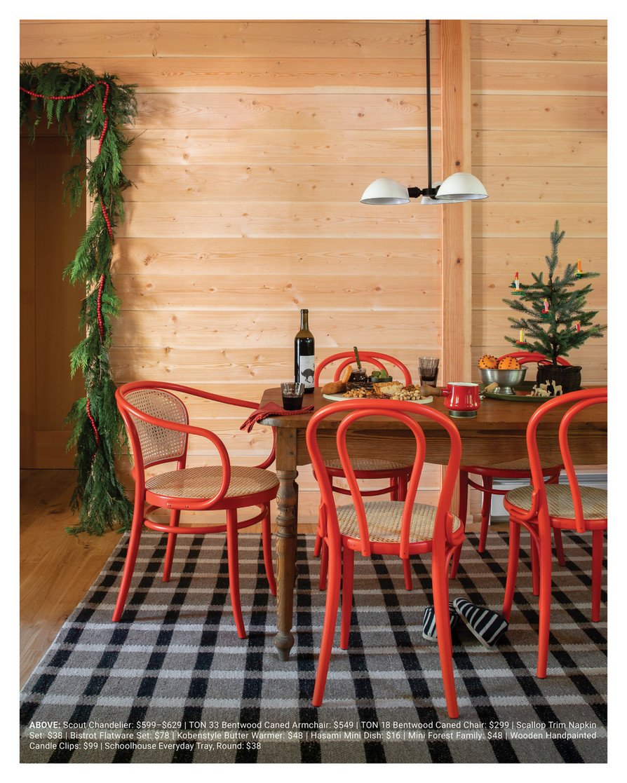 Schoolhouse - Holiday 2022 Catalog - TON 18 Bentwood Caned Chair