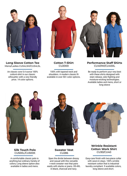 Career Uniforms CU Catalog Current Page 1213