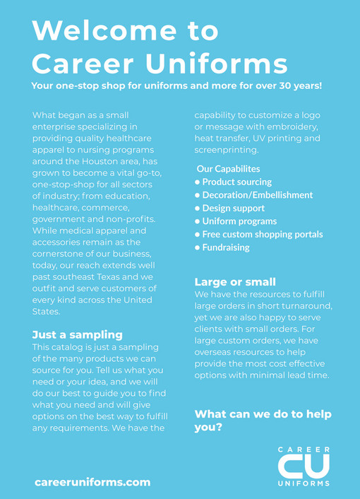 Career Uniforms CU Catalog Current Page 23