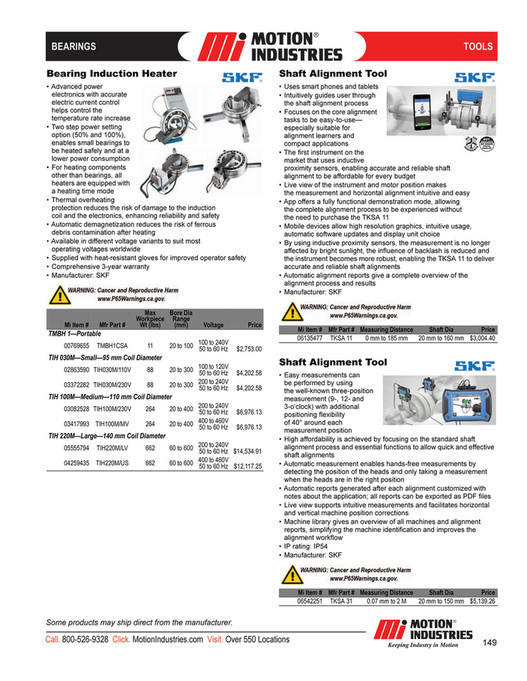 Motion - Motion-Bearings-Product-Catalog - Page 152-153