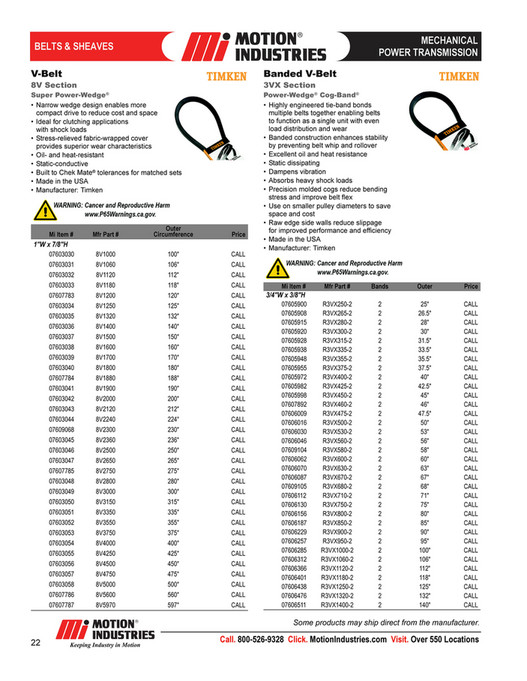 Motion - MechanicalPowerTransmissionProductCatalog - Page 26-27
