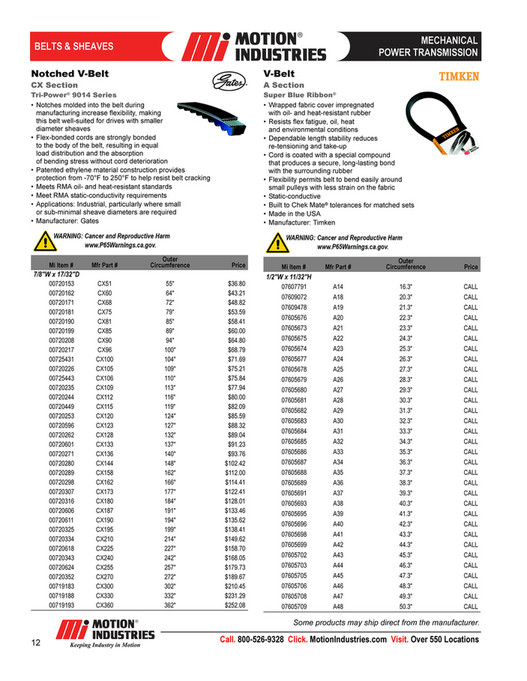 Motion - MechanicalPowerTransmissionProductCatalog - Page 16-17