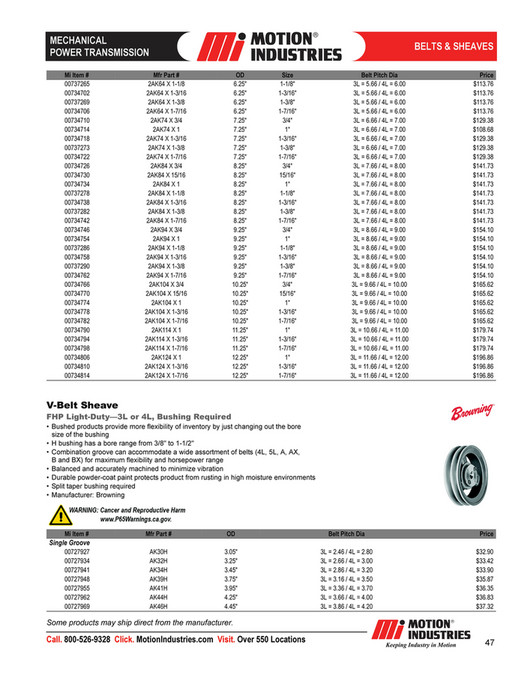 Motion - MechanicalPowerTransmissionProductCatalog - Page 52-53