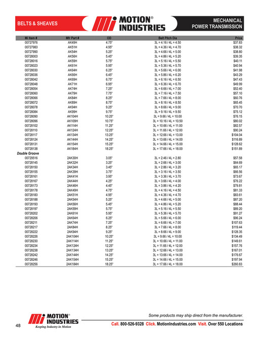 Motion - MechanicalPowerTransmissionProductCatalog - Page 50-51