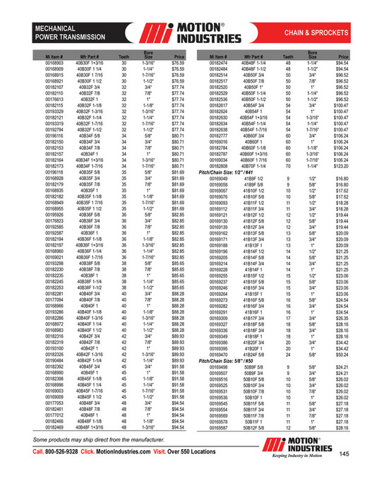 Motion - MechanicalPowerTransmissionProductCatalog - Page 146-147