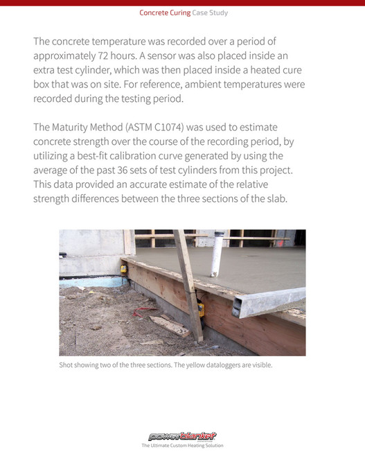 Motion - Powerblanket Concrete Curing Case Study - Page 2-3