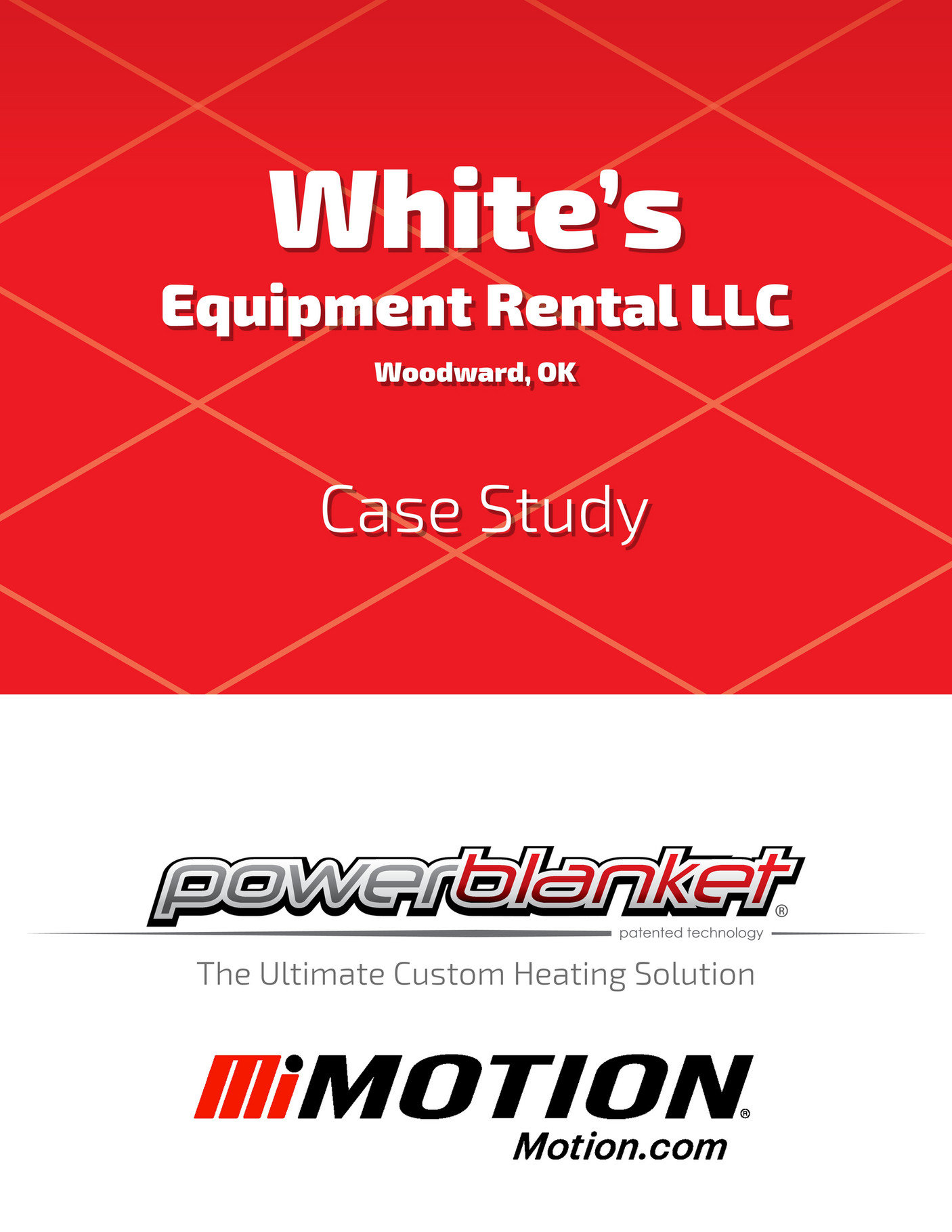 Motion Powerblanket Large Tank Heater Case Study Page 1