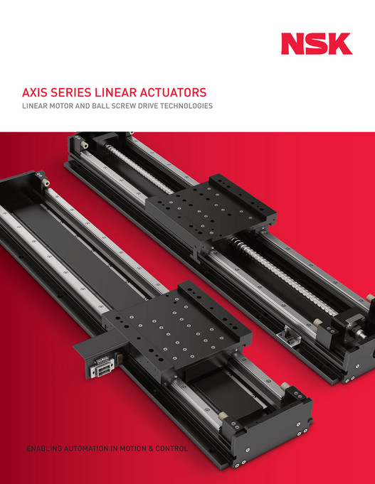 Motion NSKAXISSeriesLinearActuators Page 1