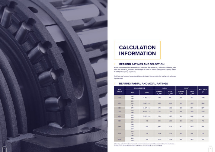 Motion Bowman Split Bearing Catalogue Page 2627