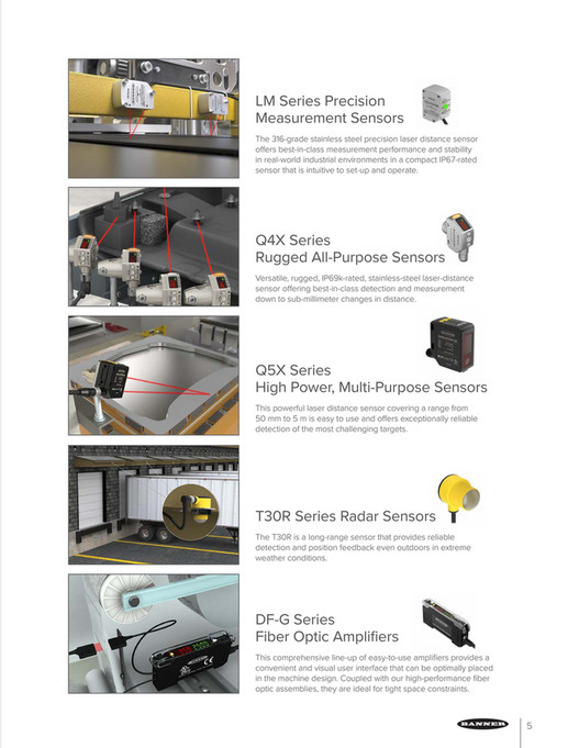 Motion - Banner Engineering New Product Catalogue - Page 1