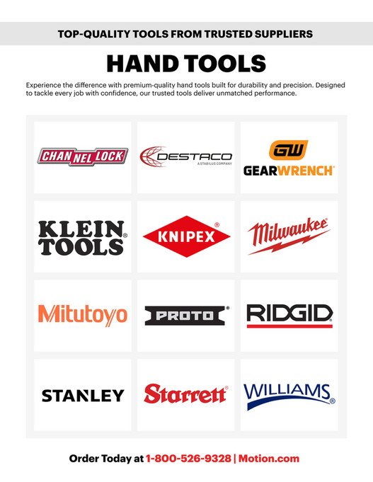 Motion - Hand and Power Tools 2025 - Page 1