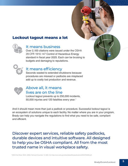 Motion - Brady Lockout Tagout Catalog - Page 1