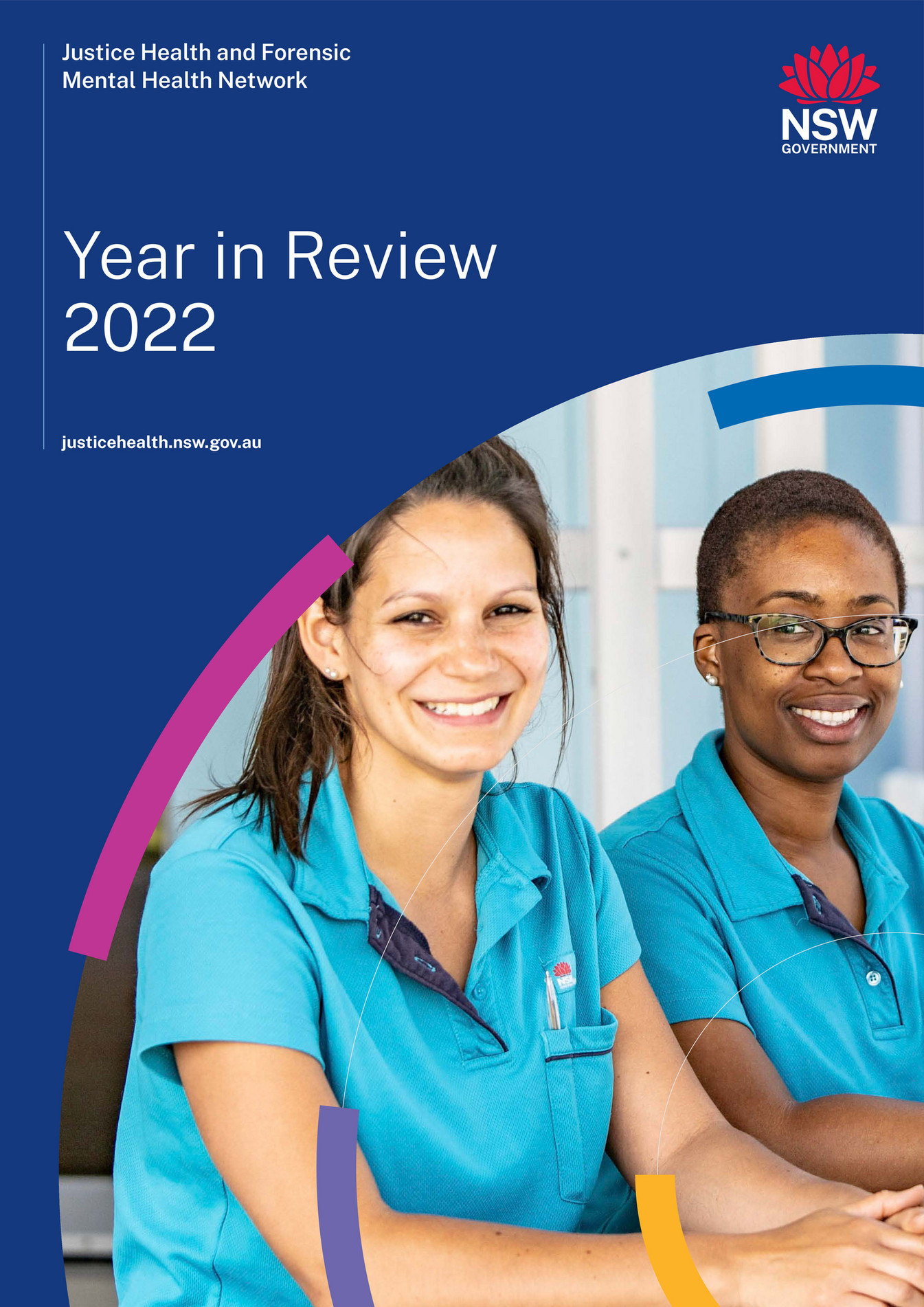 Justice Health Annual Report Page 1