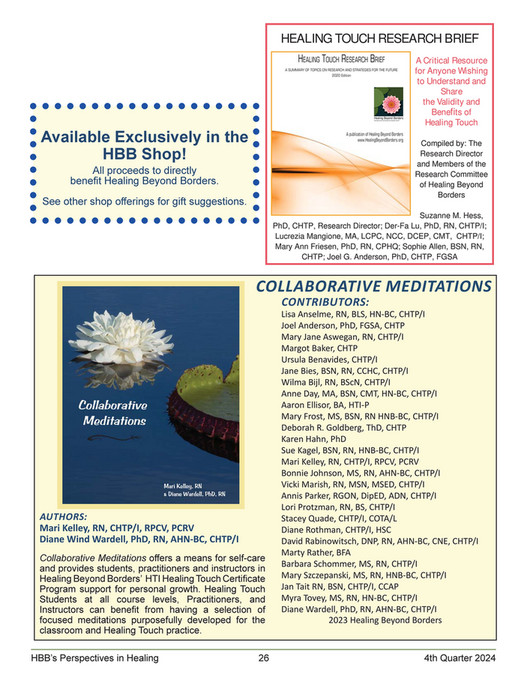 Healing Beyond Borders - 4th Quarter 2024 Newsletter - Page 28-29