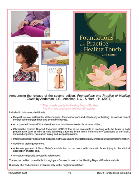Healing Beyond Borders - 4th Quarter 2024 Newsletter - Page 18-19