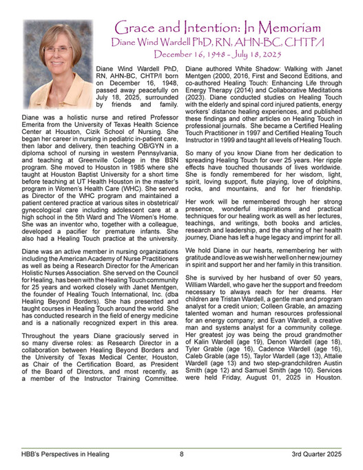 Healing Beyond Borders - 2025-3rdQuarterNewsletter - Page 8-9