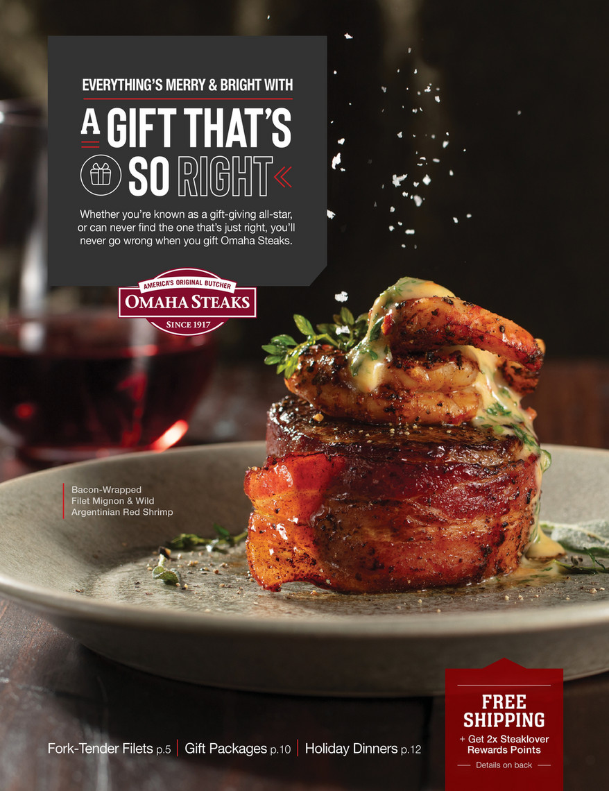 Gift Packages or Holiday Meals - Omaha Steaks