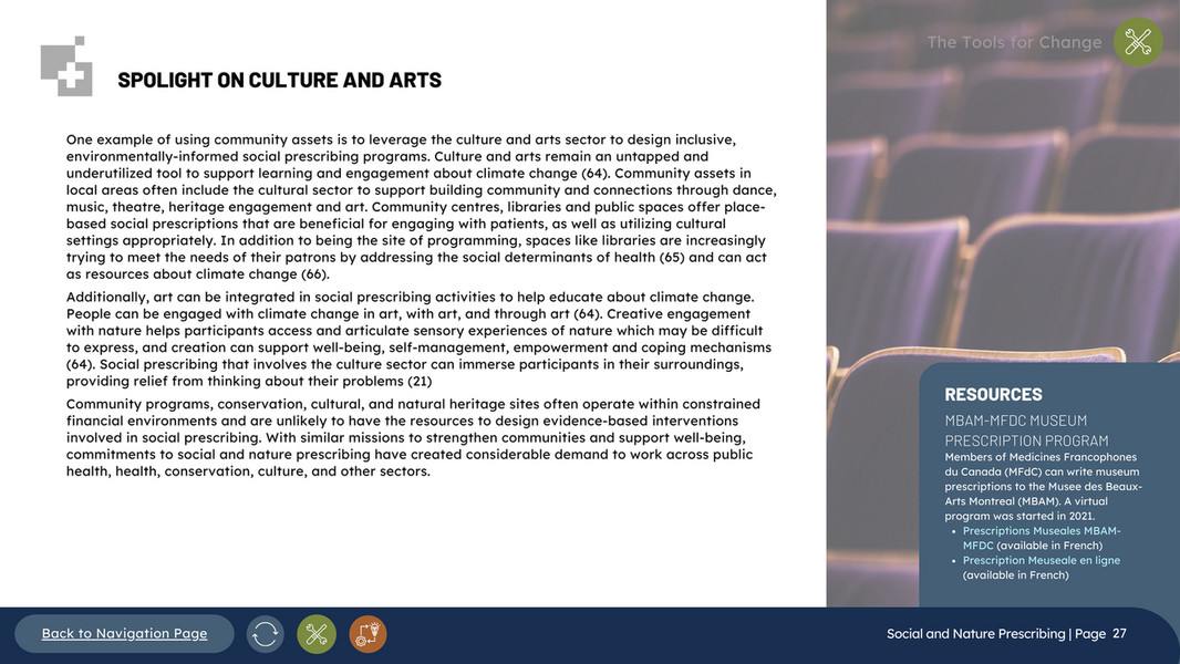 CASCADES - Social and Nature Prescribing playbook - Page 28