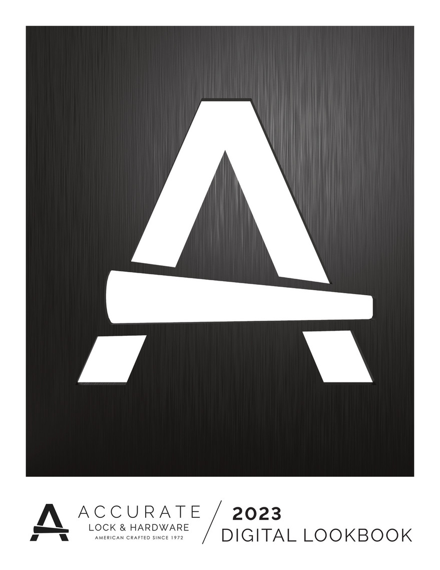 Accurate Lock and Hardware Product Lookbook 2023