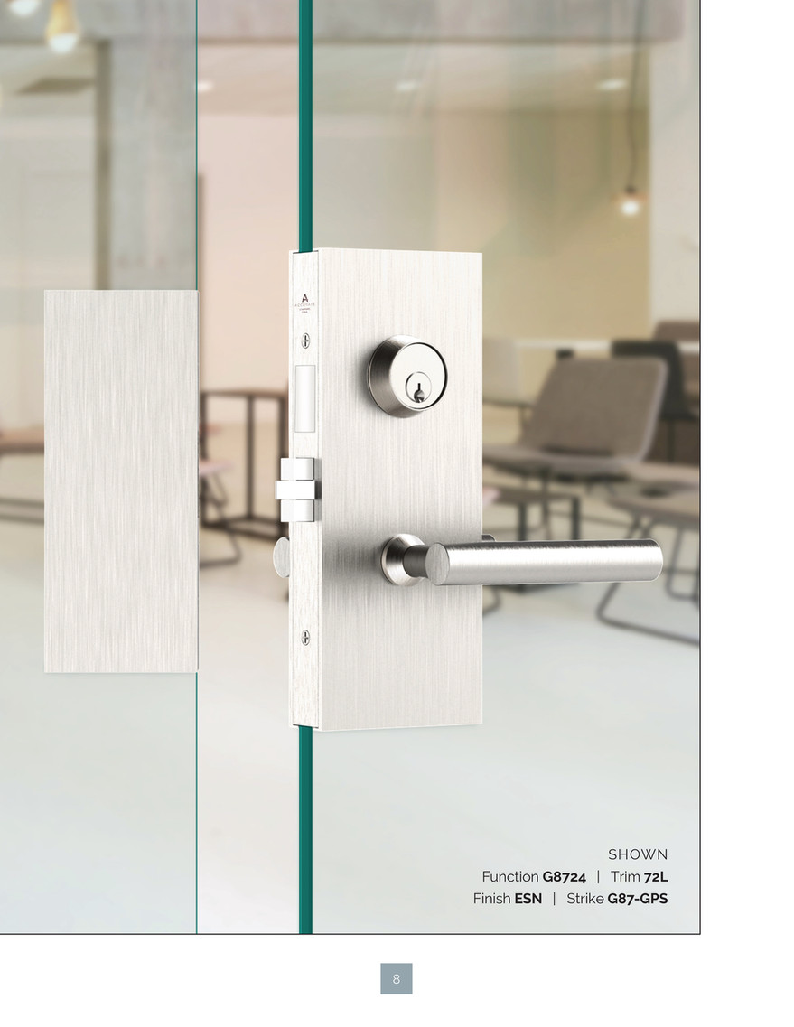 Accurate Lock & Hardware - Glass Door Products Digital Catalog