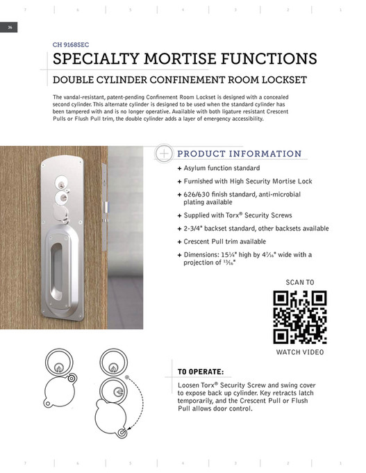 Accurate Lock & Hardware - Ligature Resistant Catalog - Page 46-47