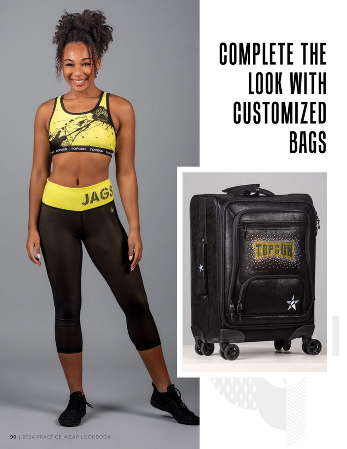 Rebel Athletic 2024 Practice Wear Lookbook - Caitlin Practice Wear