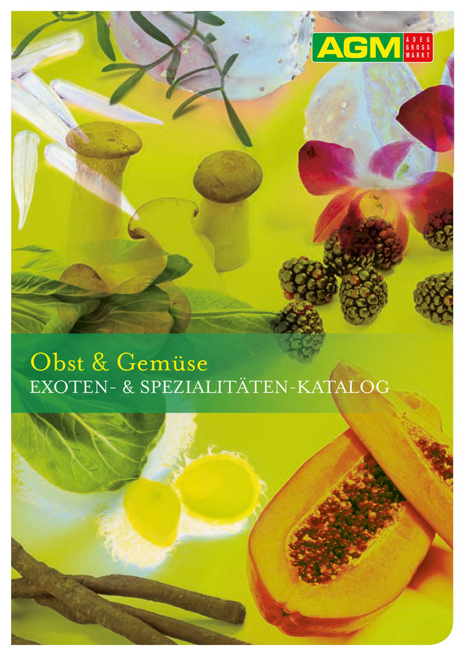 AGM Obst und Gemüse - Exoten und Spezialitäten-Katalog