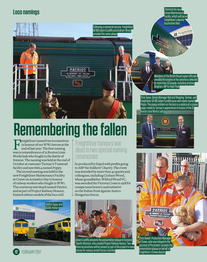 Freightliner Newsliner February 17 Page 2 3 Created With Publitas Com Freightliner Newsliner February 17 Page 2 3 Created With Publitas Com