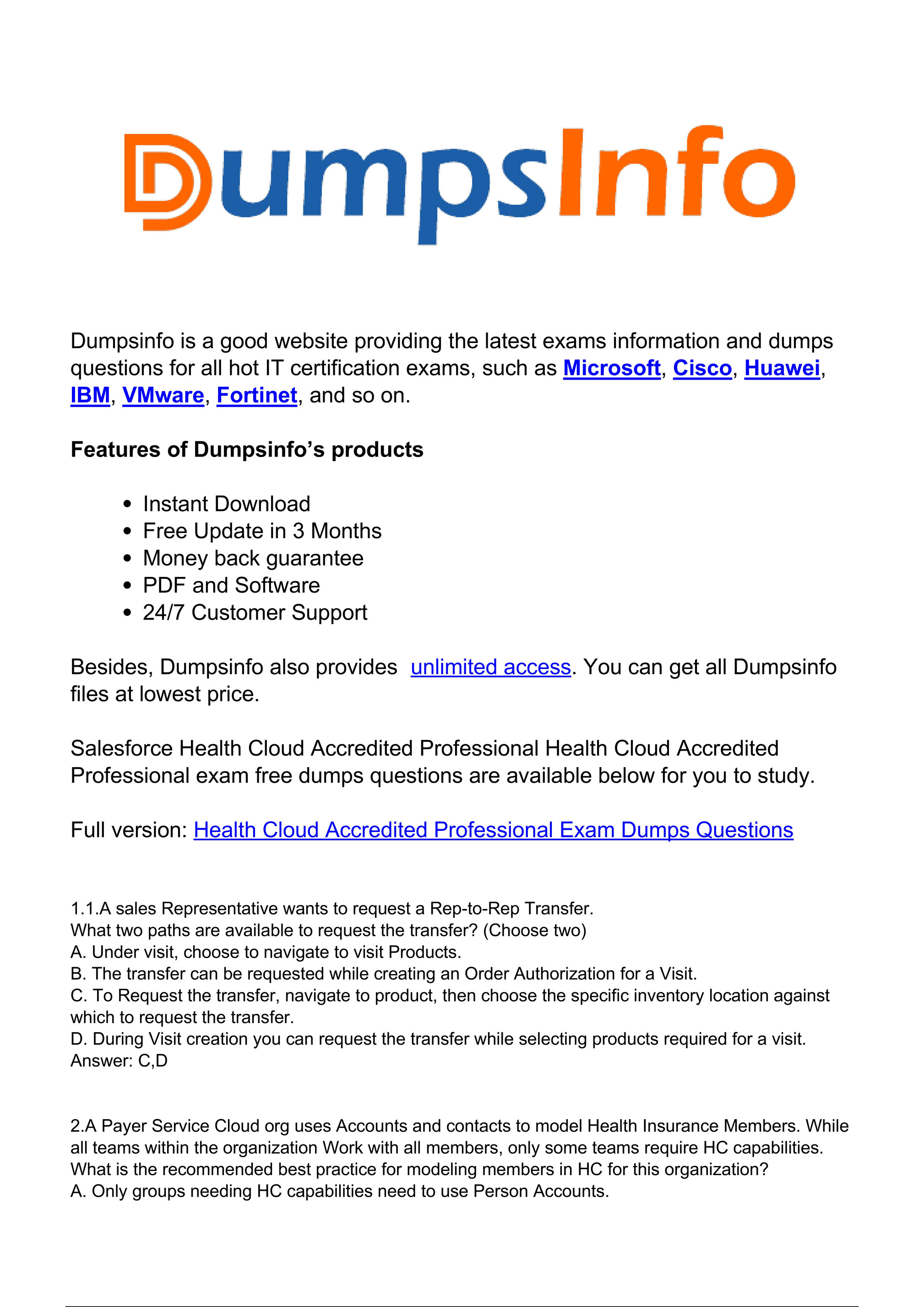 Health-Cloud-Accredited-Professional Online Tests | Maxtic