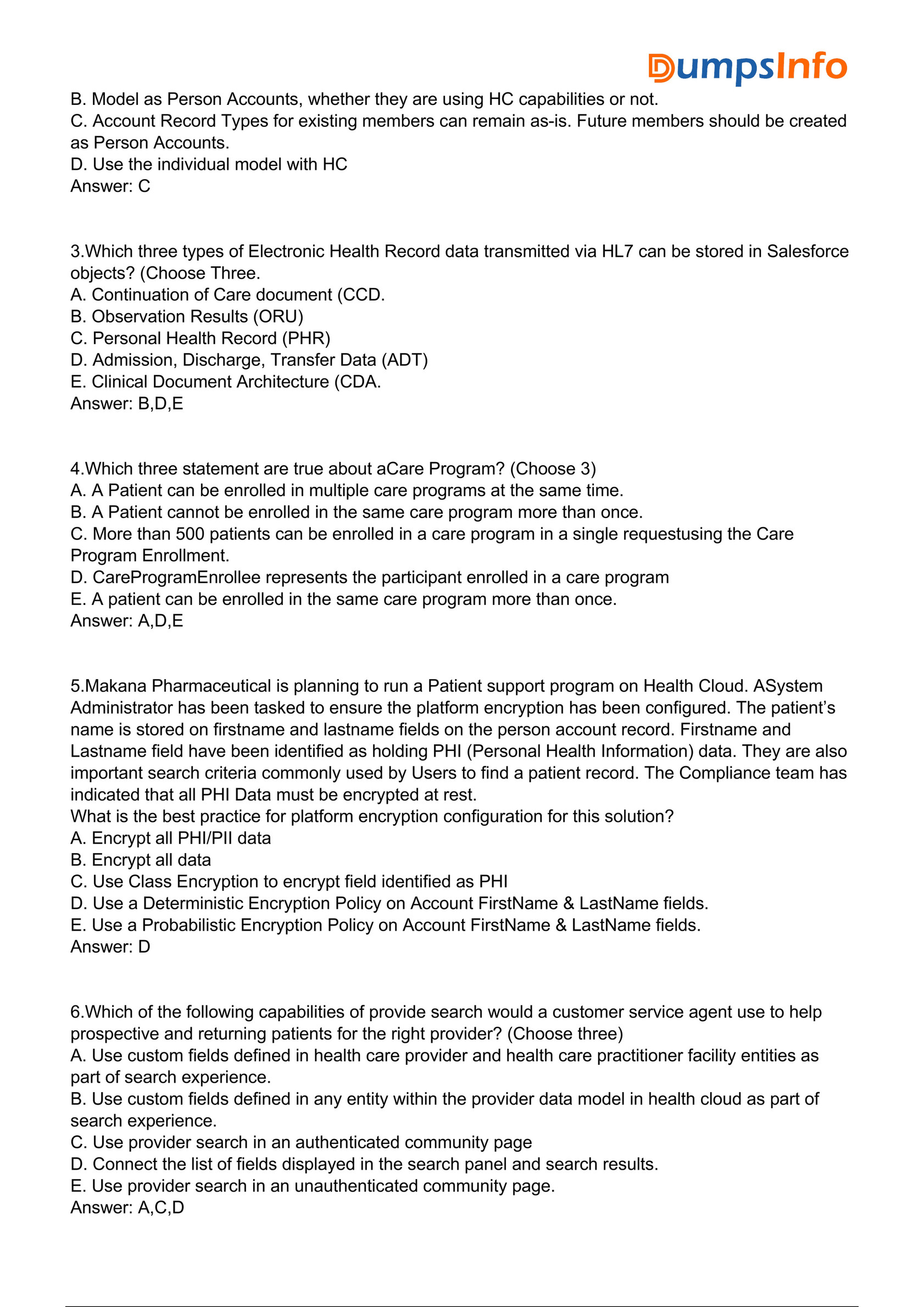 Health-Cloud-Accredited-Professional Testengine