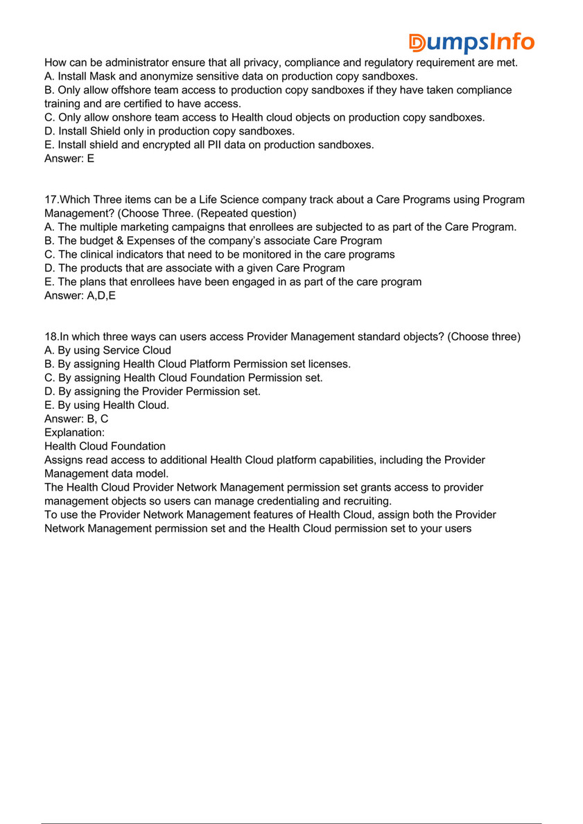 Health-Cloud-Accredited-Professional Exam