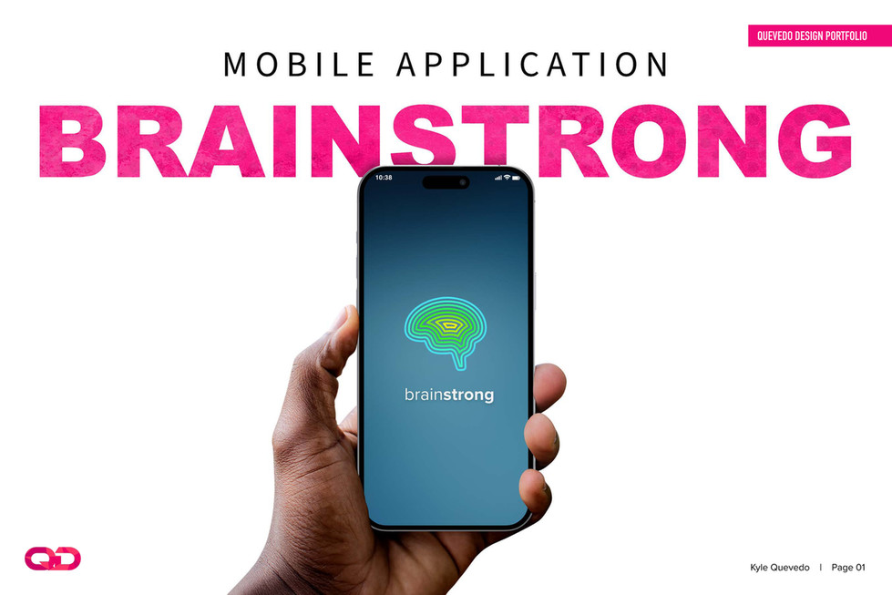 Brainstrong Quevedo Design - BrainStrong Mobile Application Project Case Study ...