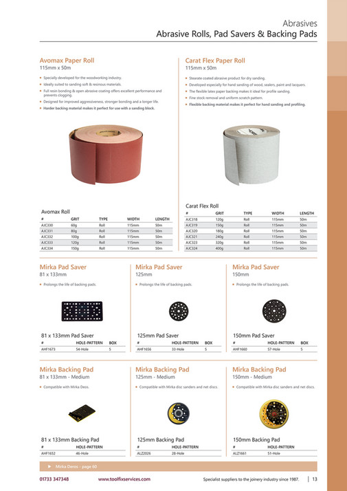 Toolfix Joinery Supplies Catalogue Issue 4 - Page 12-13 - Created with ...