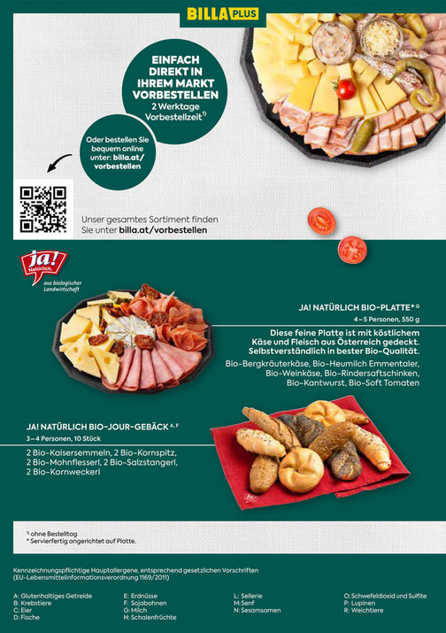 BILLA Plus - Vorbestellservice Folder BILLA PLUS 2023 - Seite 1