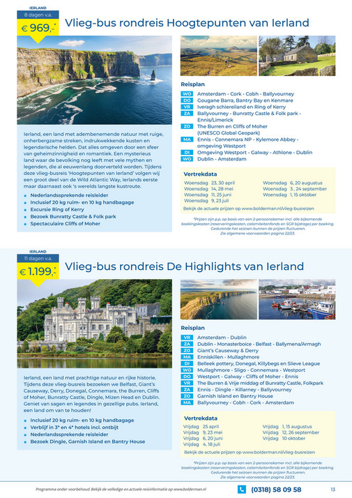 Bolderman - Brochure vlieg-busreizen 2025 - Pagina 12-13