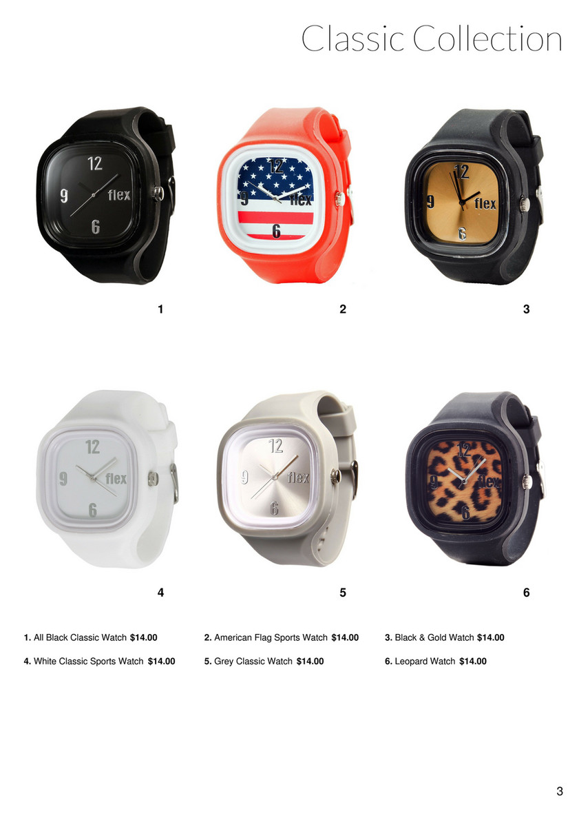 Custom - Flex Watches