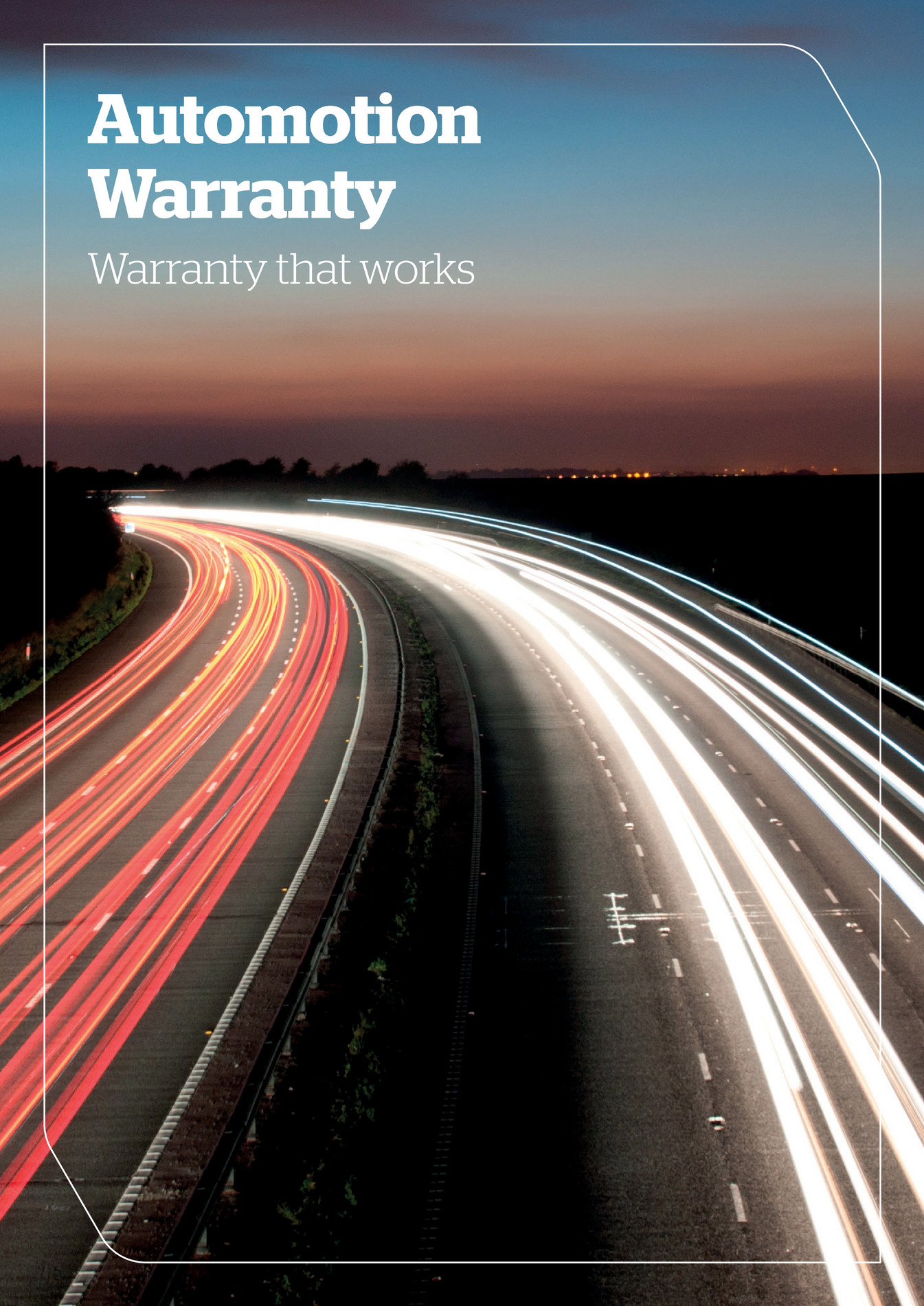 QBE publications Automotion Warranty Page 1 Created with
