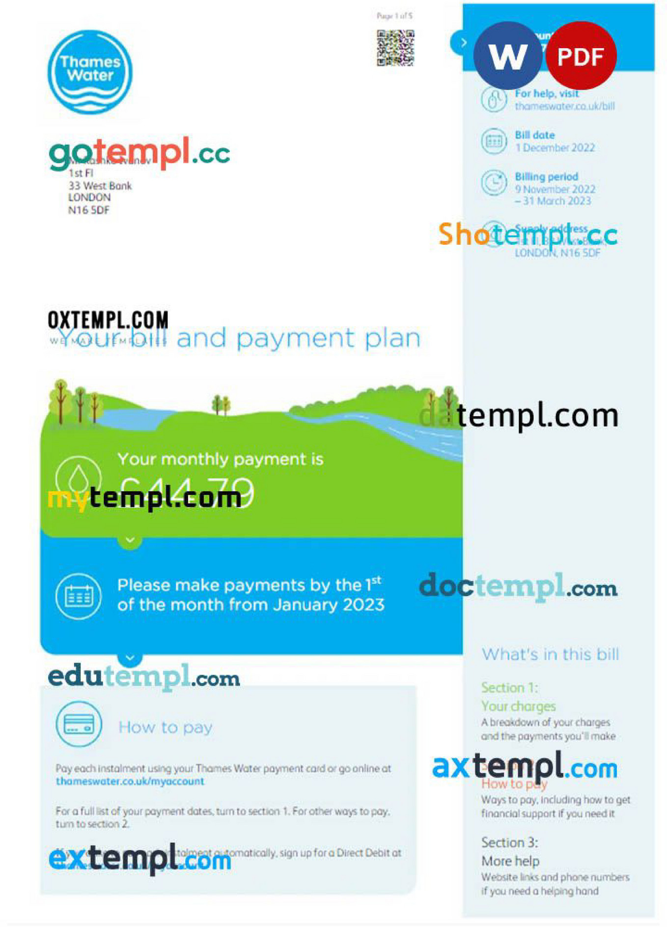 doctempl-united-kingdom-thames-water-utility-bill-word-and-pdf